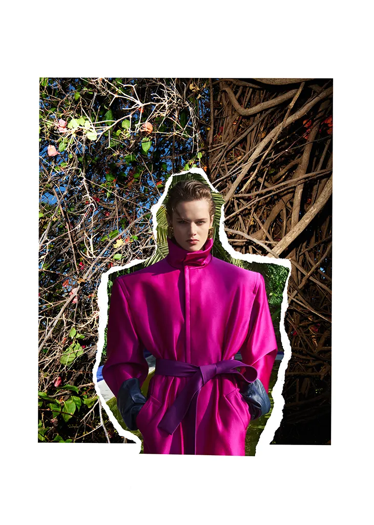 Marrakech inspired lively colors in Saint Laurent Winter 2025