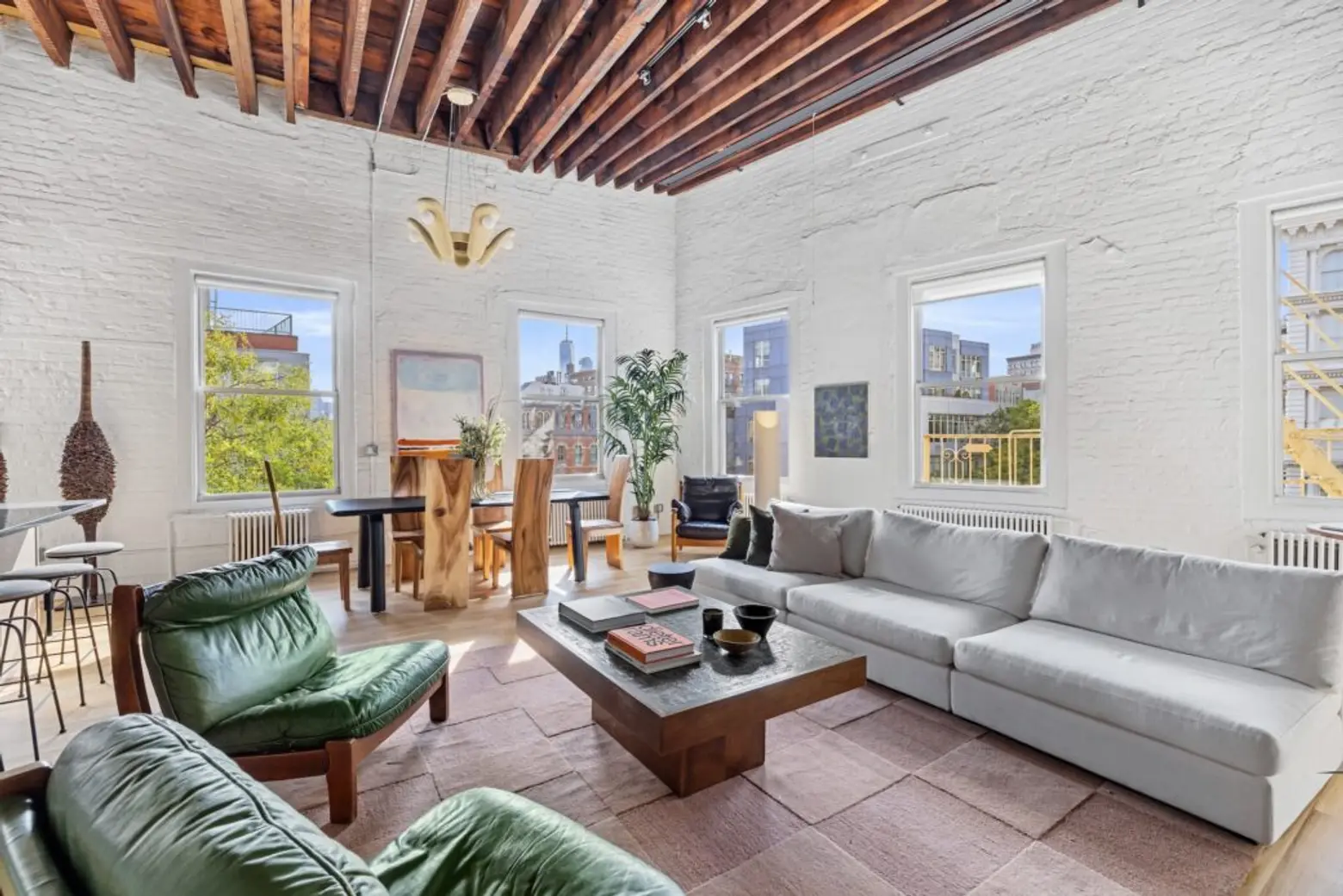 For $ 4 million, East Village Living, penthouse style