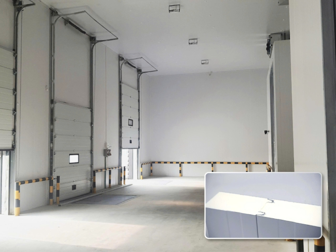 Application of the PIR panel in cooling projects. Photo with the kind permission of Tonmatpan