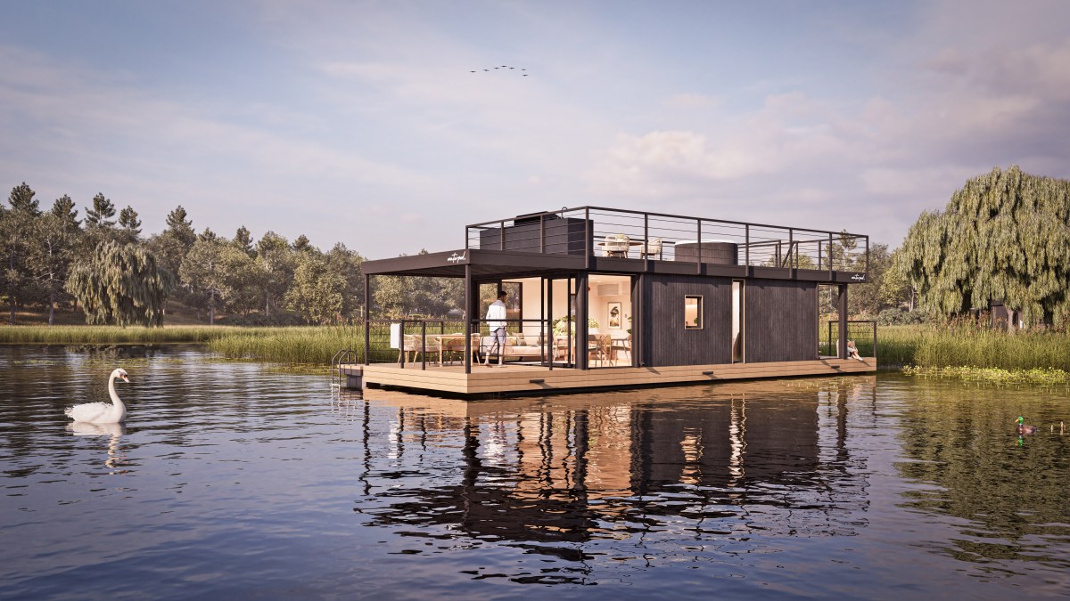 Modern houseboats are the new dream houses