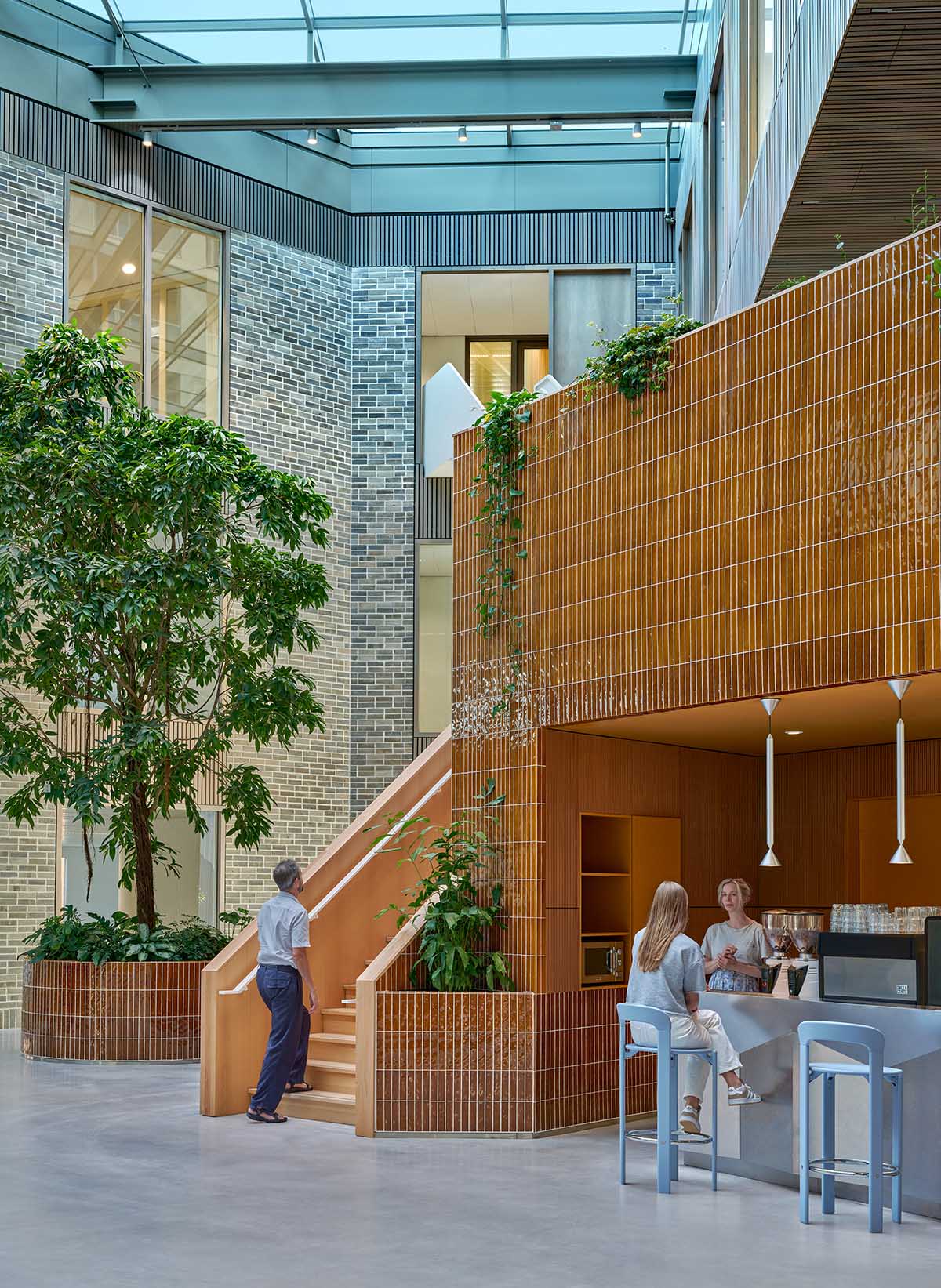 Shift architecture urbanism and power plant company built a lively center for contemporary city life