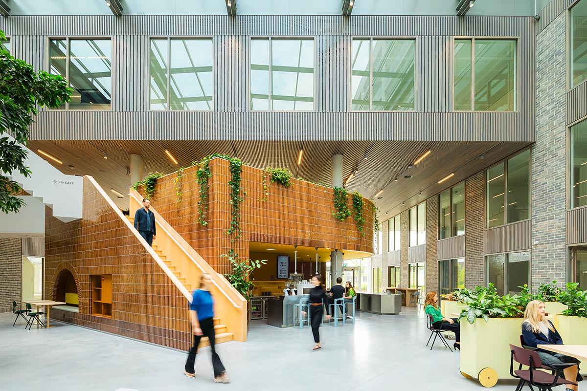 Shift architecture urbanism and power plant company built a lively center for contemporary city life
