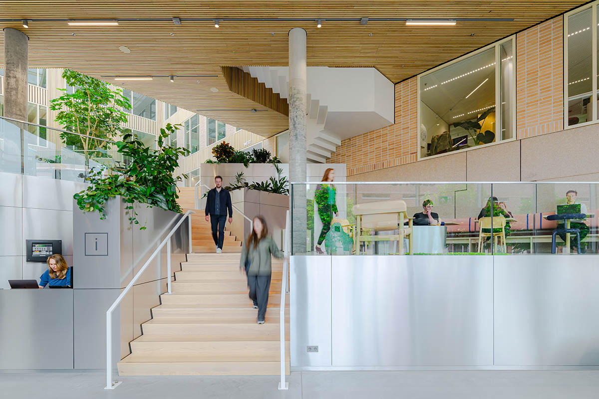 Shift architecture urbanism and power plant company built a lively center for contemporary city life