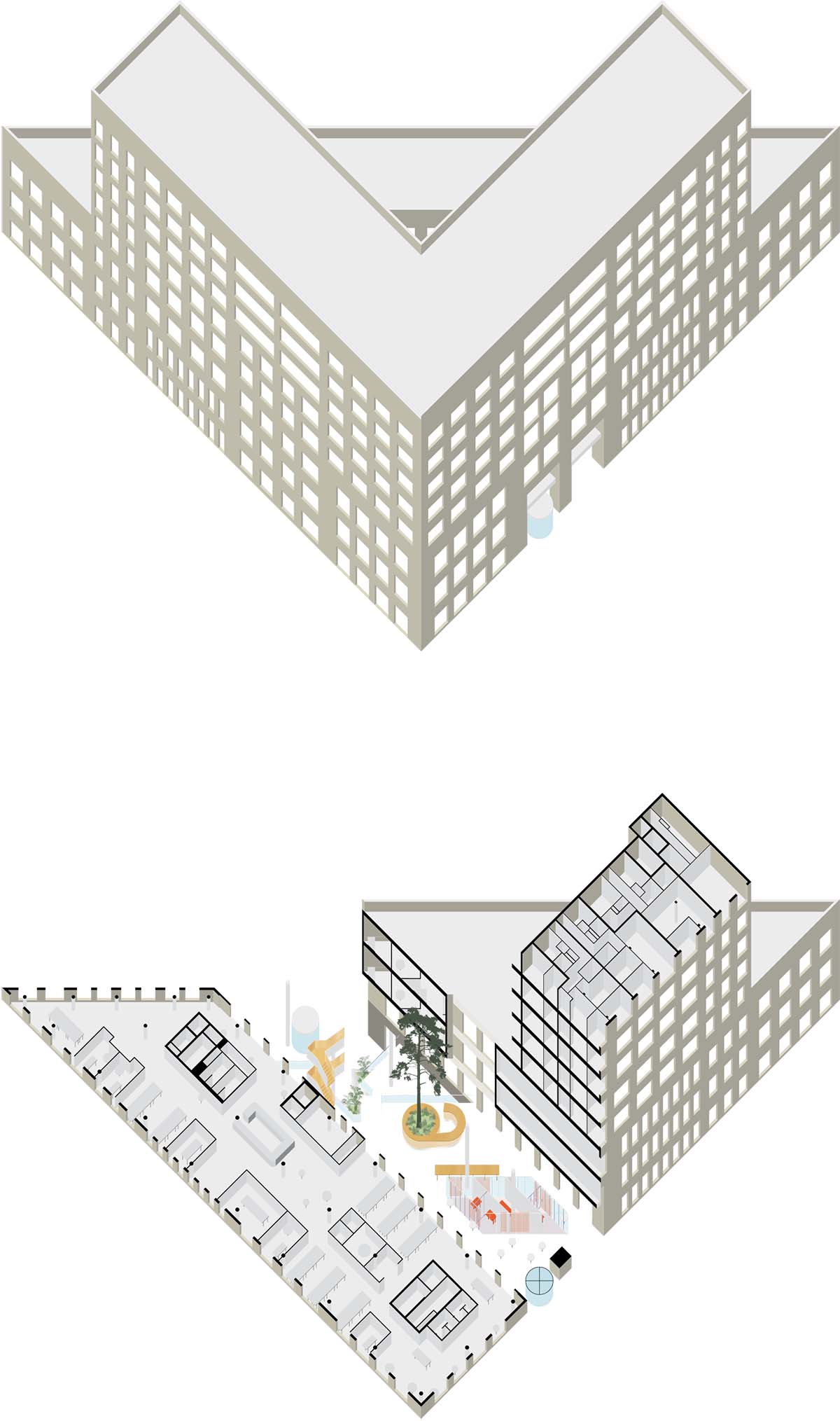 Shift architecture urbanism and power plant company built a lively center for contemporary city life