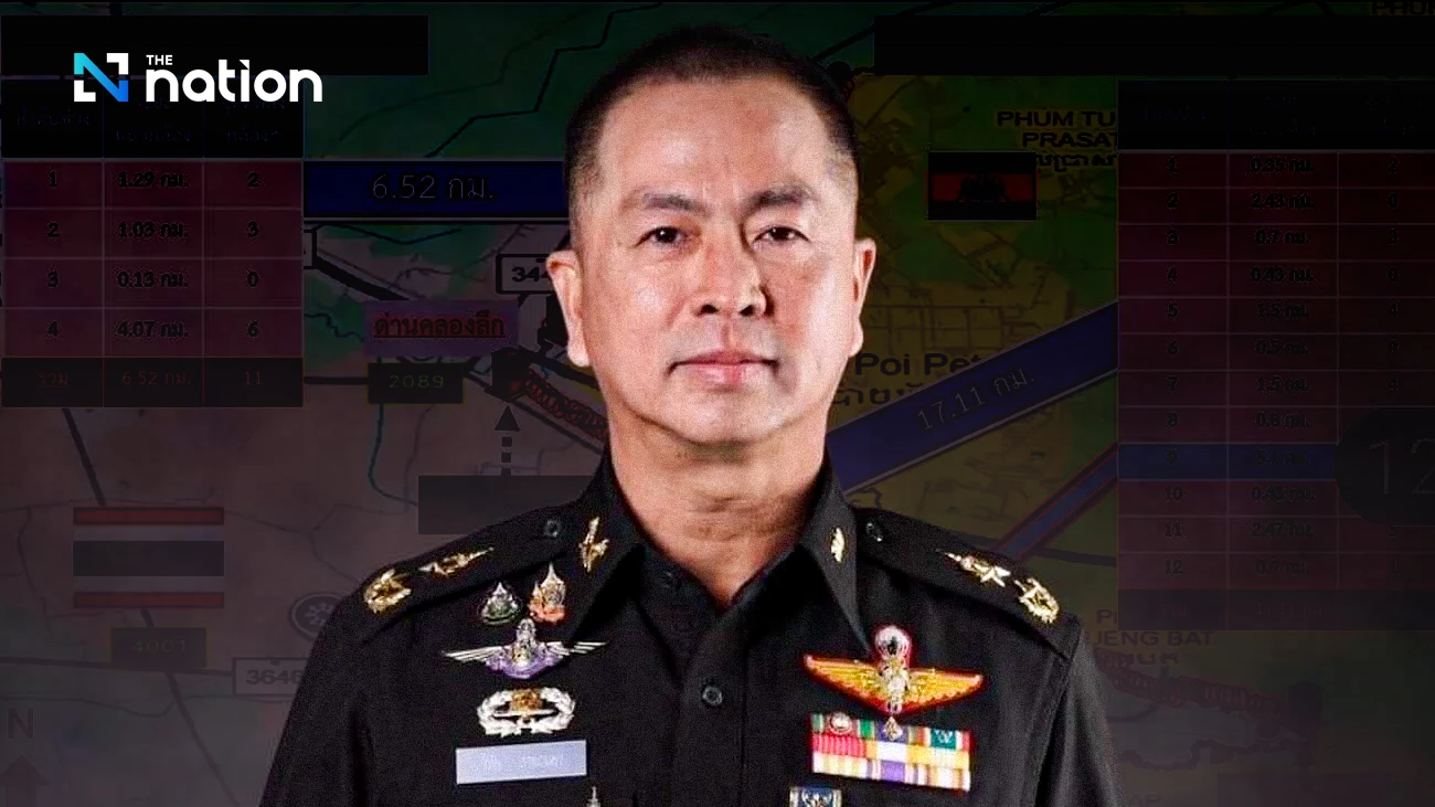 Thai military Advances Electronic Border Fence Project along the Cambodia border in Sa Kaeo