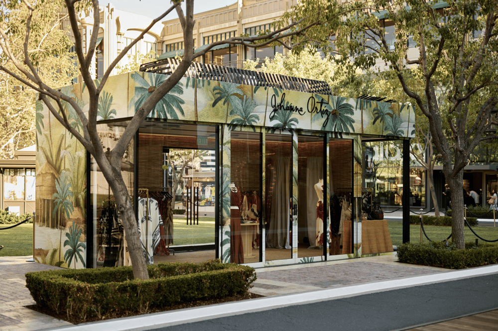Johanna Ortiz opened her pop-up caravan in the Grove, Los Angeles