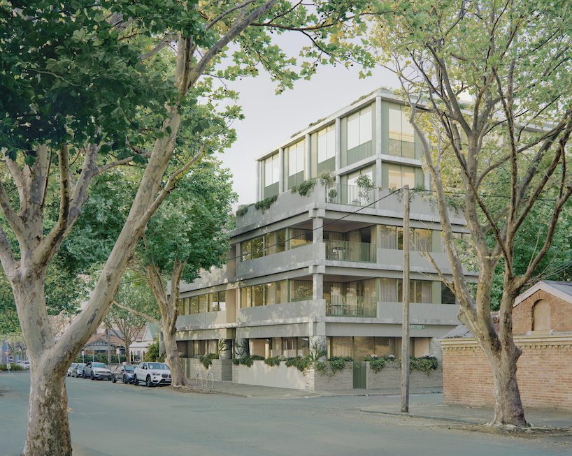 Output office neometro design monolithic apartments in Blatt Fitzroy 1