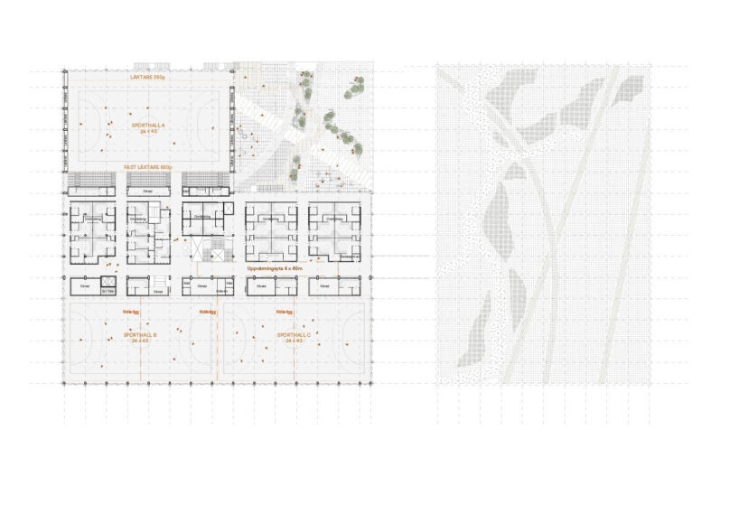 Henning Larsen is planning to swim and sports center in Sweden