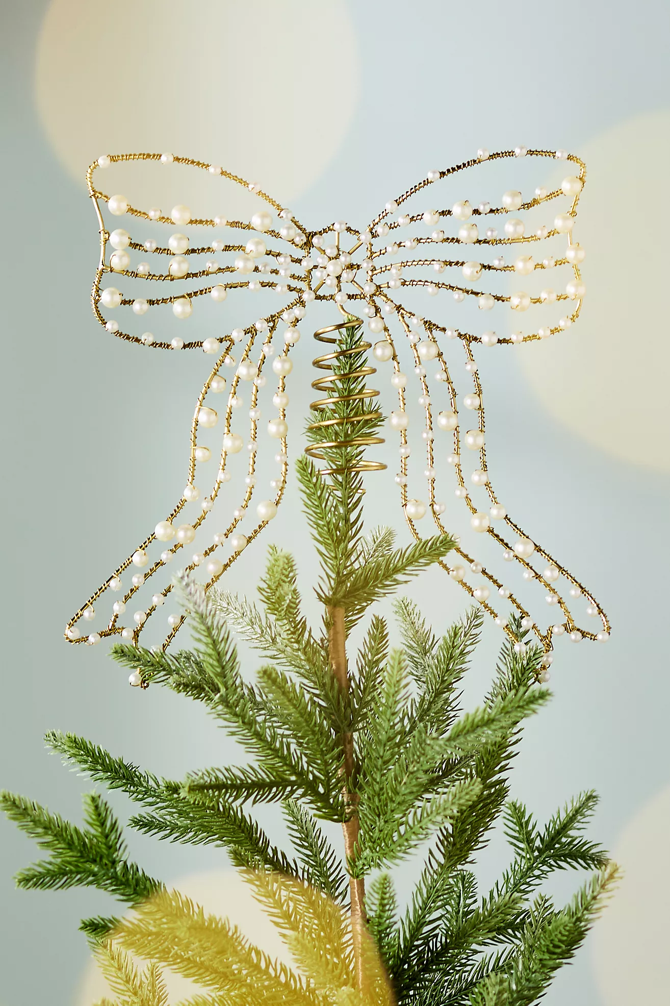 Pearlbool tree topper