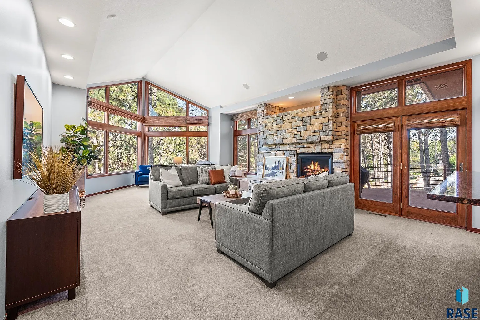 Embrace the spirit of Frank Lloyd Wright in this stunning custom home