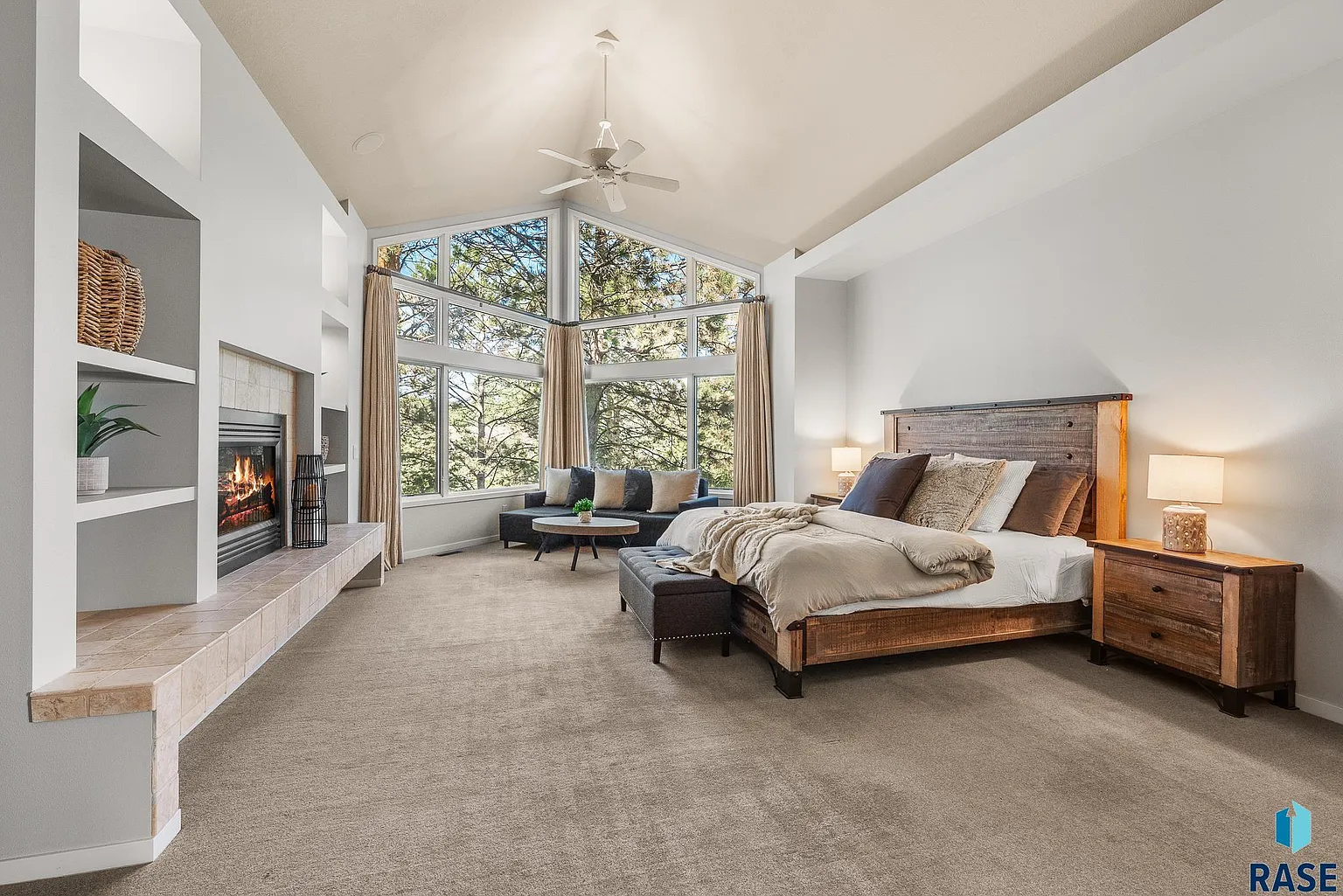 Embrace the spirit of Frank Lloyd Wright in this stunning custom home