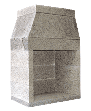 Isokern: A fireplace that was forged in the oven of nature