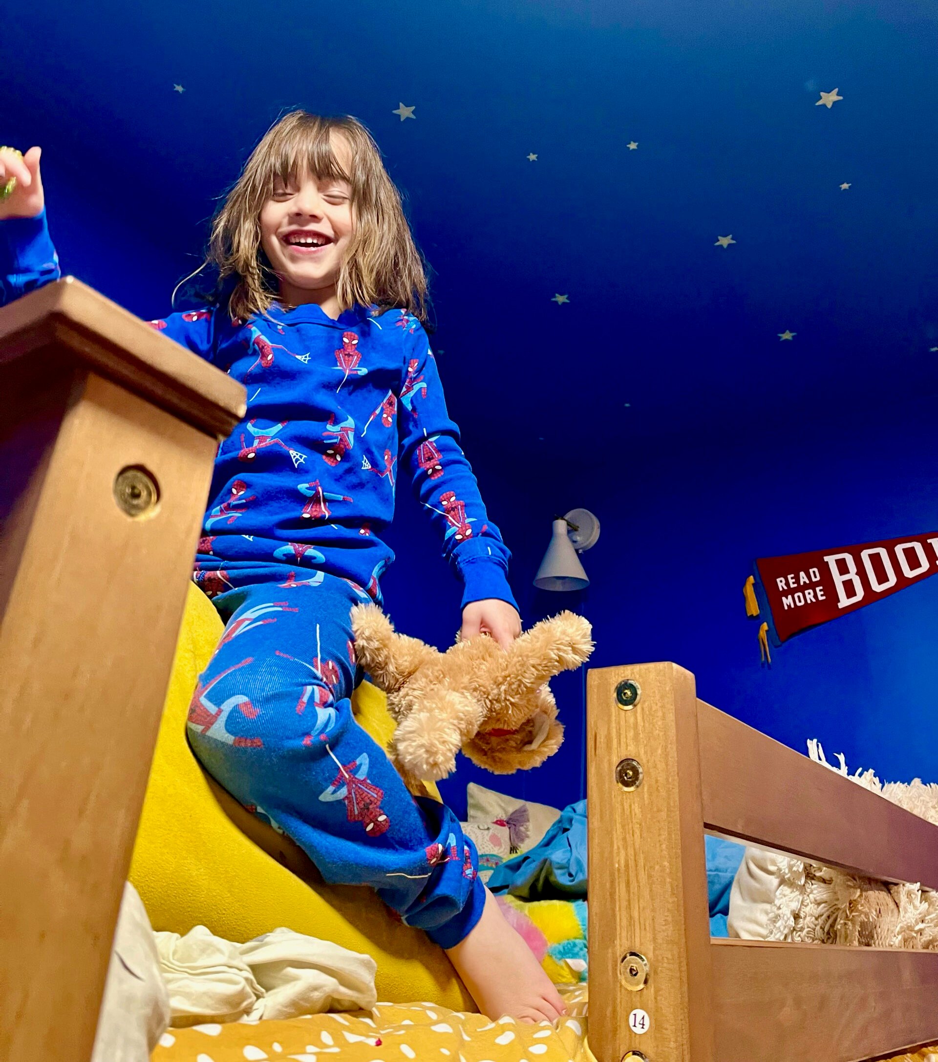 blue children's room