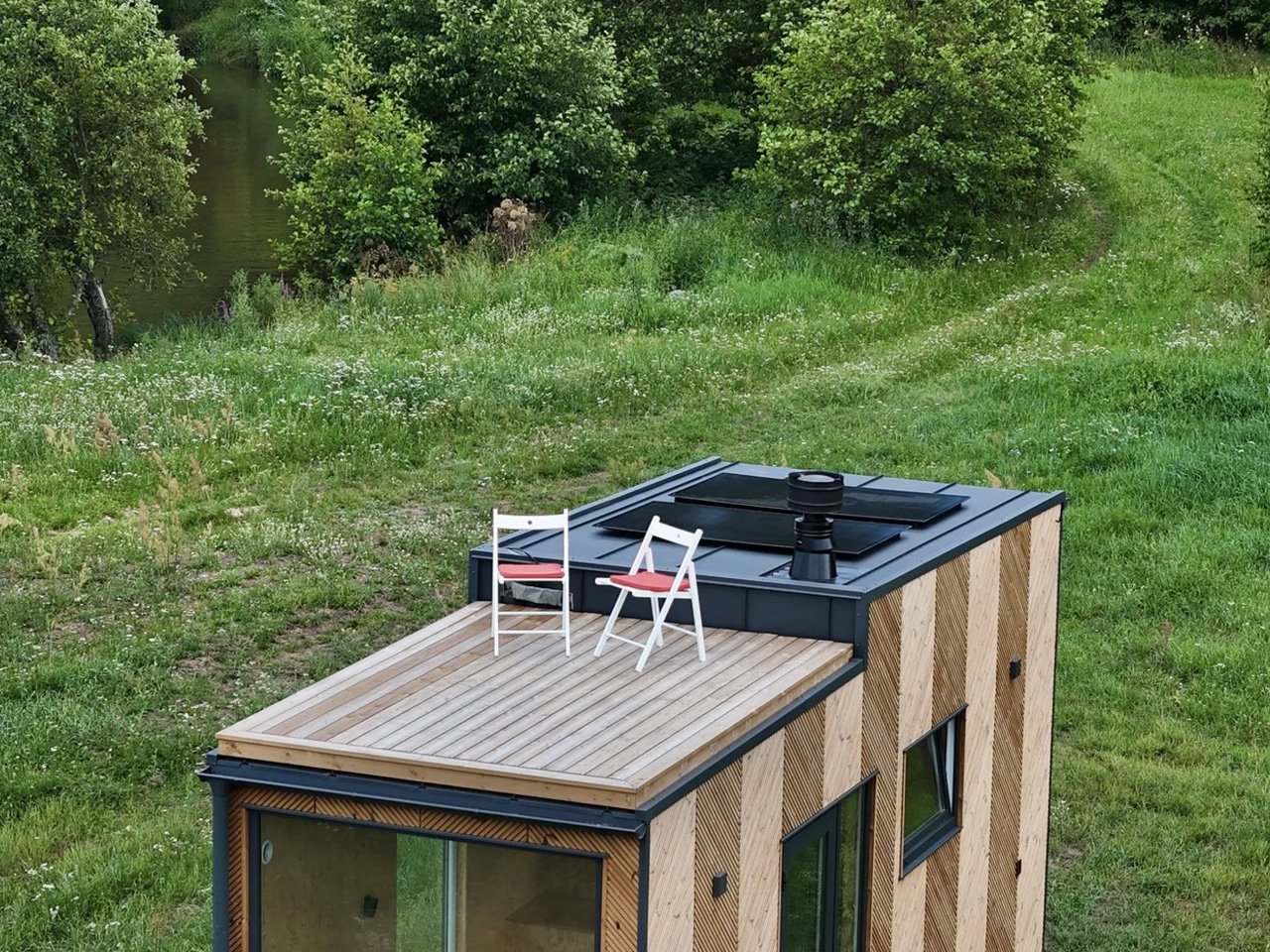This €40,000 tiny house has a roof terrace that you can actually use
