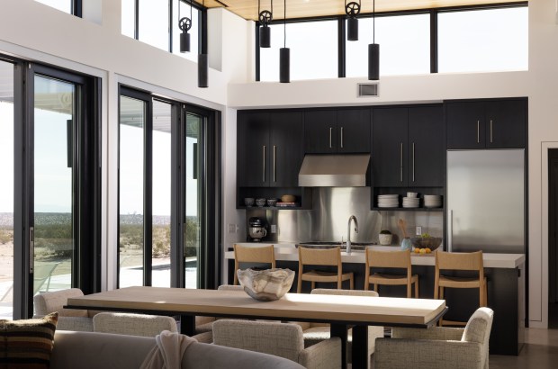 A look into the open kitchen/living room. (Photo by Andrew...