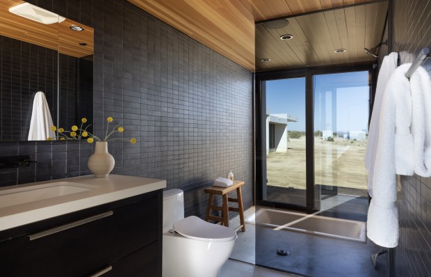 The spa-inspired bathroom. (Photo by Andrew Bramasco and Melissa Bramasco)