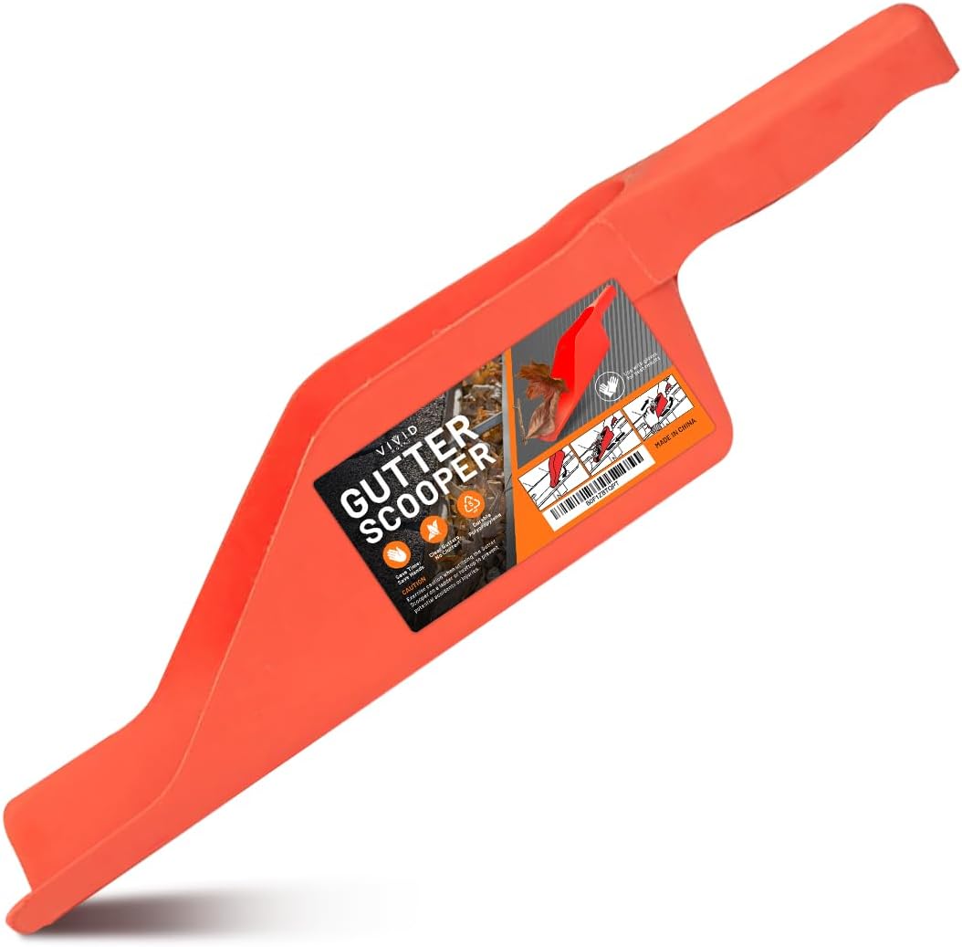 Gutter Shovel Cleaning Tools - Easily remove leaves and debris - Durable shovel for cleaning gutters