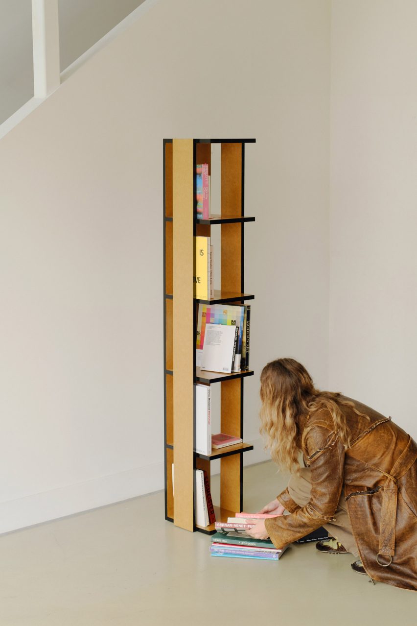 Georgina Davies' Undressed furniture collection is made from MDF