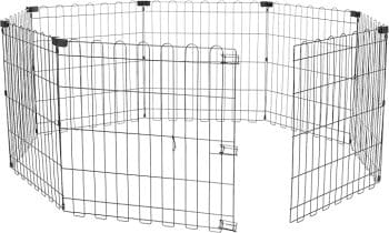 Amazon Basics Collapsible Octagonal Metal Dog Playpen