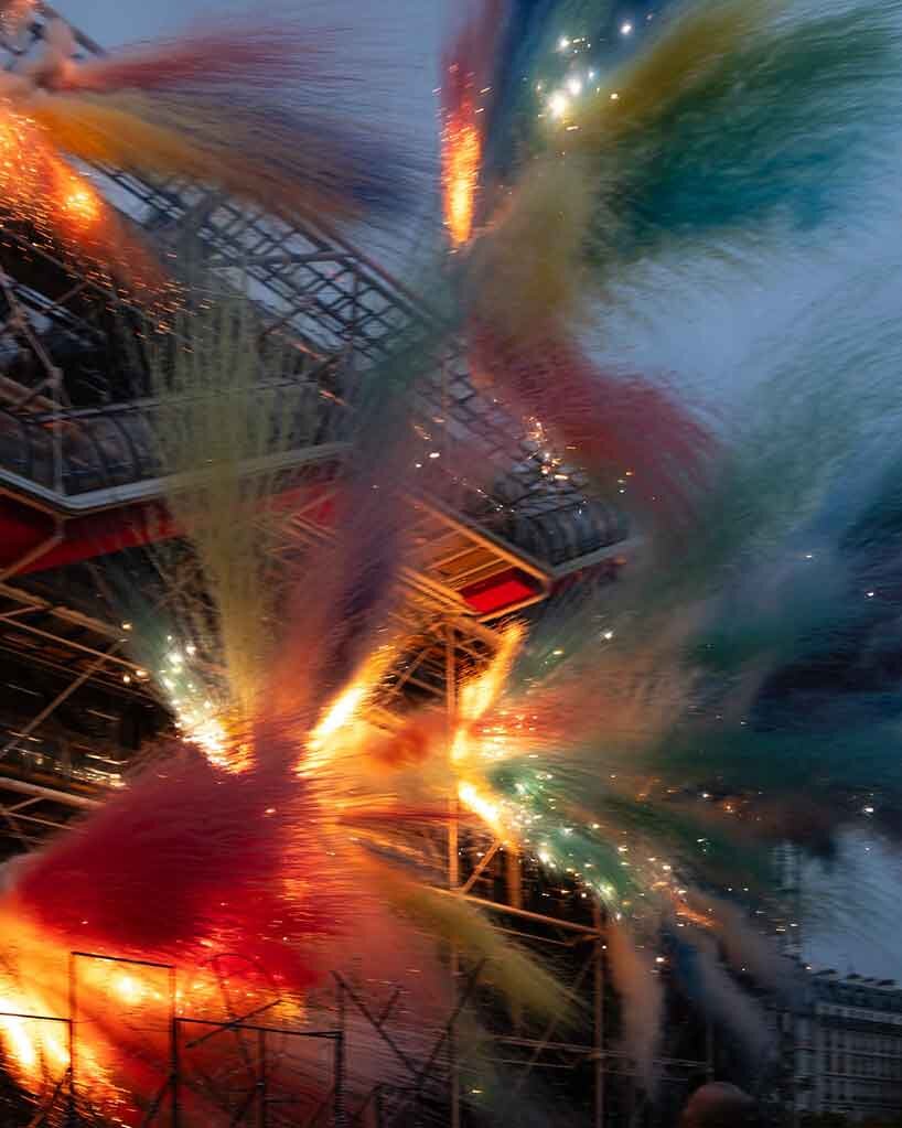 Center Pompidou fireworks