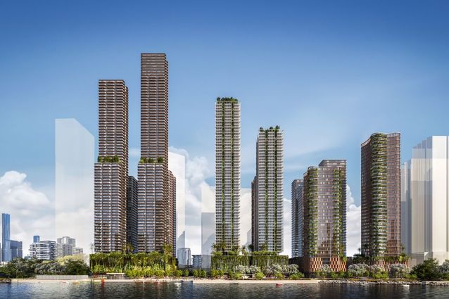 The site of the Olympic broadcast facility in Brisbane was swapped for a mixed-use district plan