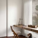 © NY18 Studio Buenos Aires House / estúdio mariane rios – interior photography, wood, lighting, table, chair