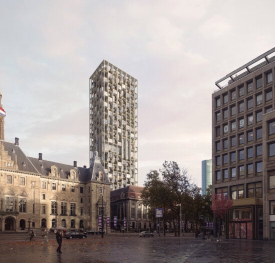 Representation of the POST Rotterdam Tower, ODA