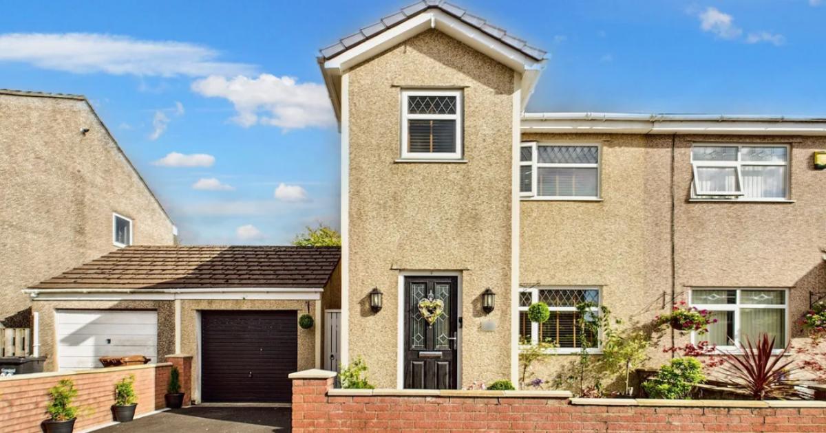 'Charming' house with three beds meets the market in Whitehaven