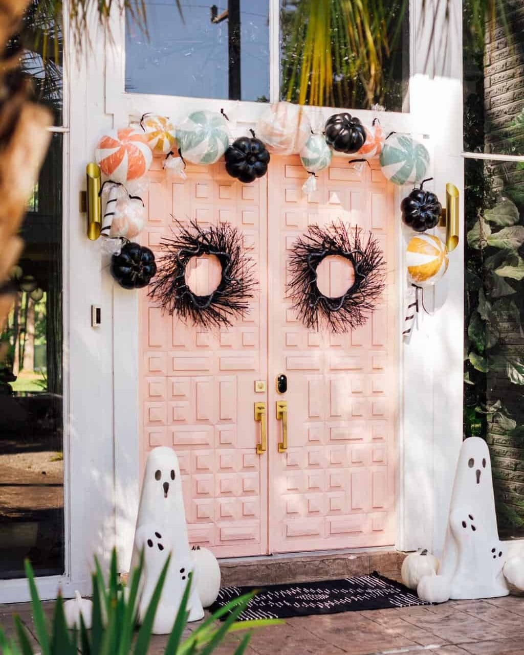 Halloween decorations outdoors outdoors
