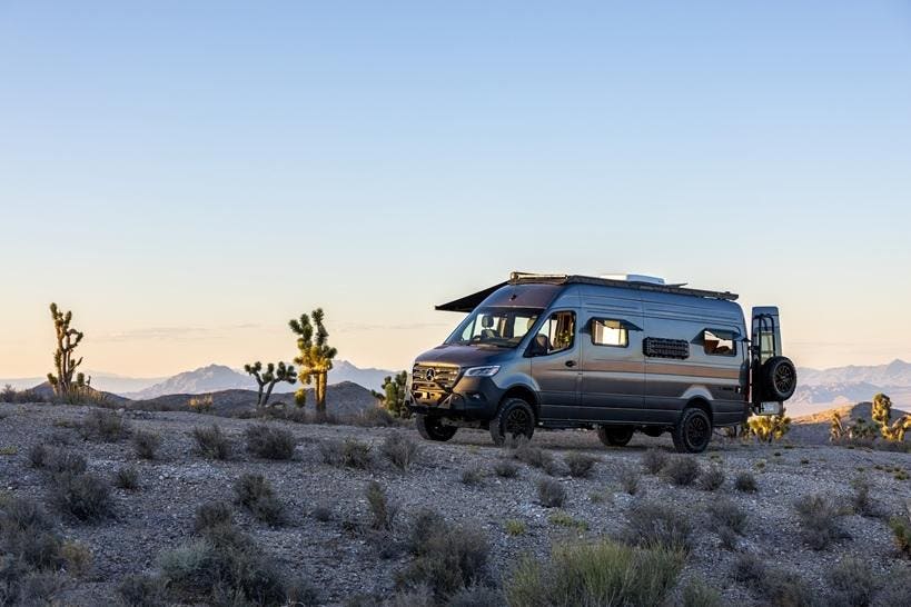 Next is a high-quality campervan for off-grid living