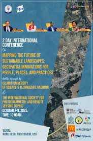 Organize int'l geospatial confection over sustainable landscapes