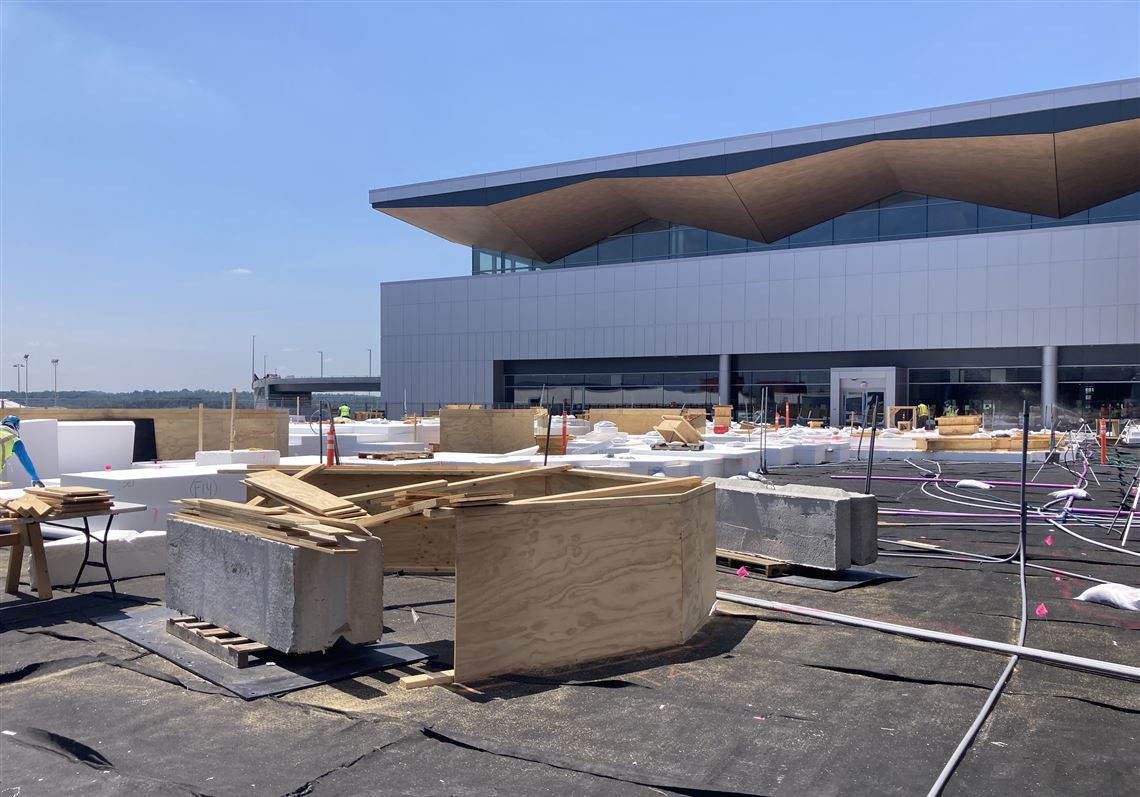 Pittsburgh International will receive $3.3 million to fund the new terminal's green spaces
