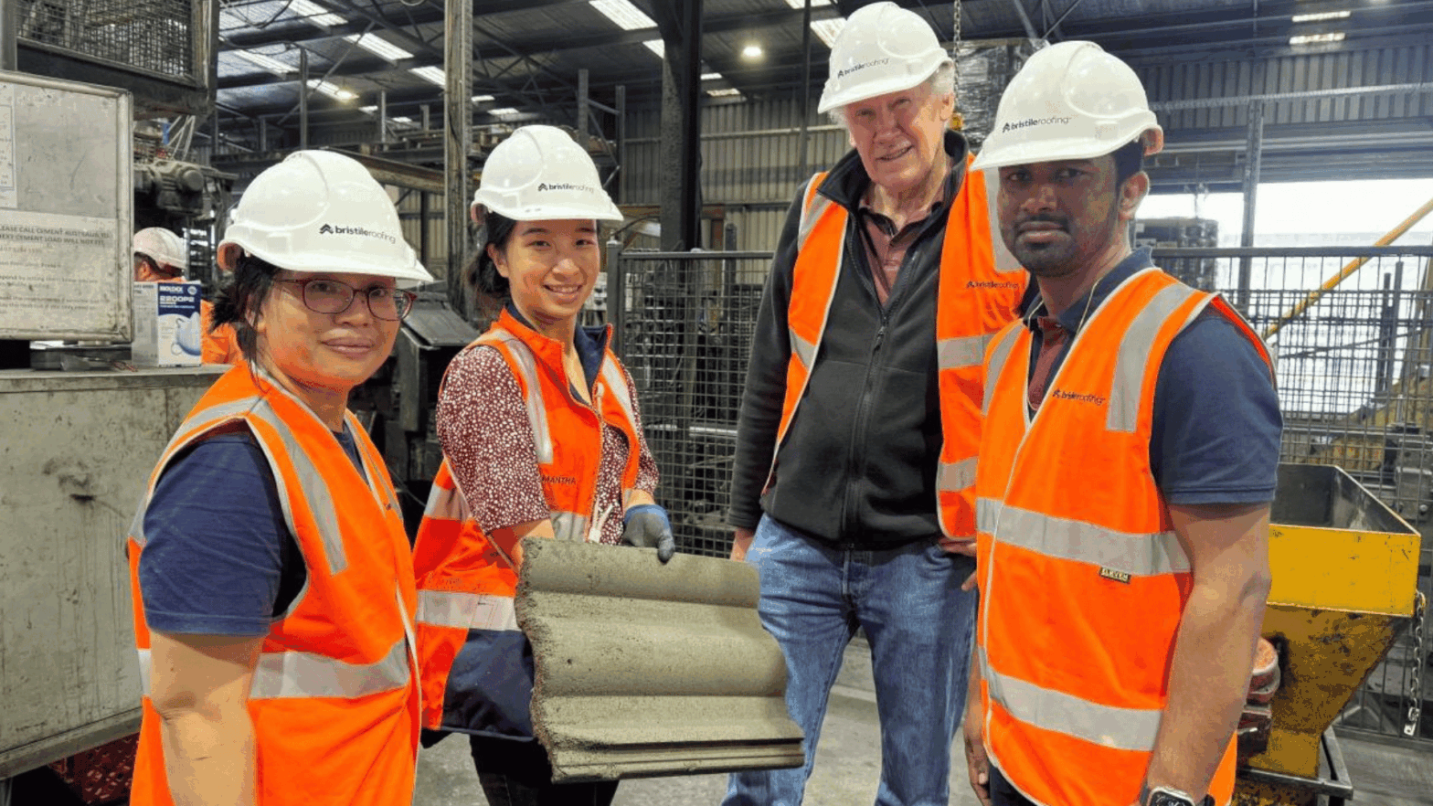 Roof tiles made from industrial waste have potential for CO2 reduction