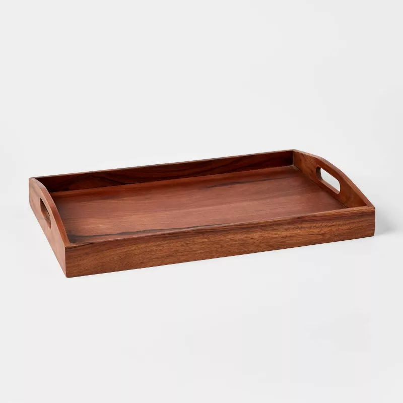 20" X13" Signature wooden serving tray - Threshold™