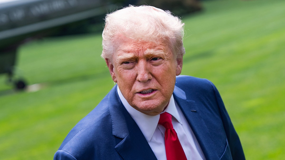 Donald Trump and worried about White House lawn.