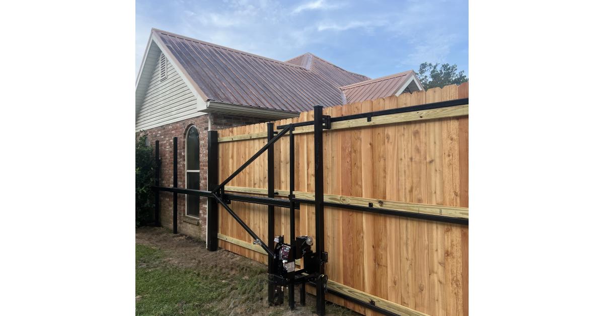 Tony's Fencing and Iron Works now offers custom automatic gates for homes, farms and businesses in Louisiana