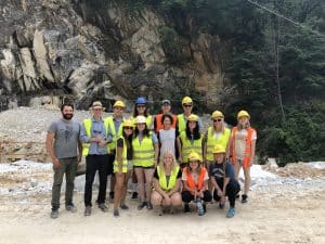 NAU students in Italy