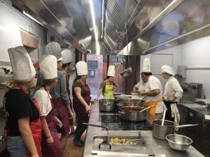 NAU students in Italy learn to cook