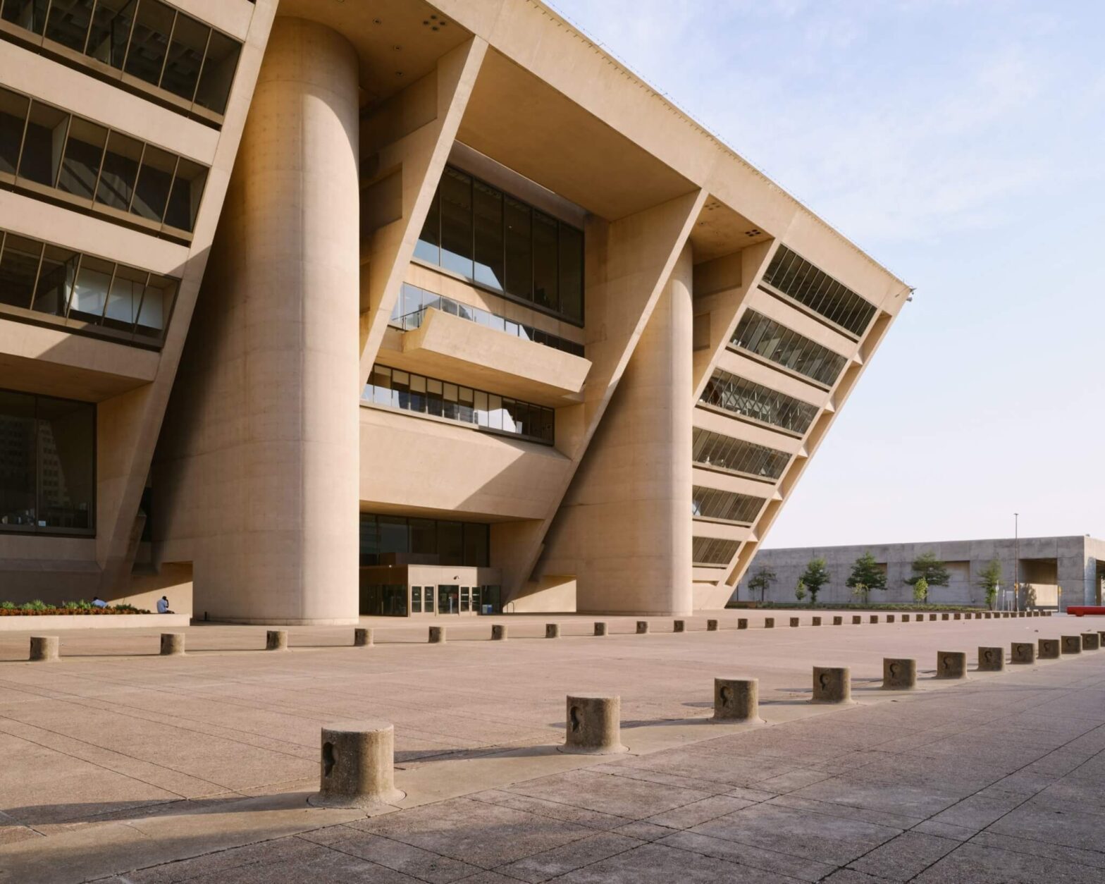The Dallas City Council is considering the future of IM Pei City Hall