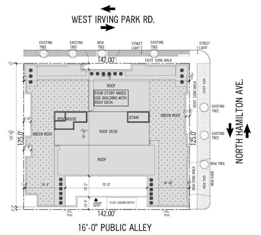 Mixed-use condo building planned for 2137 West Irving Park Road in North Center