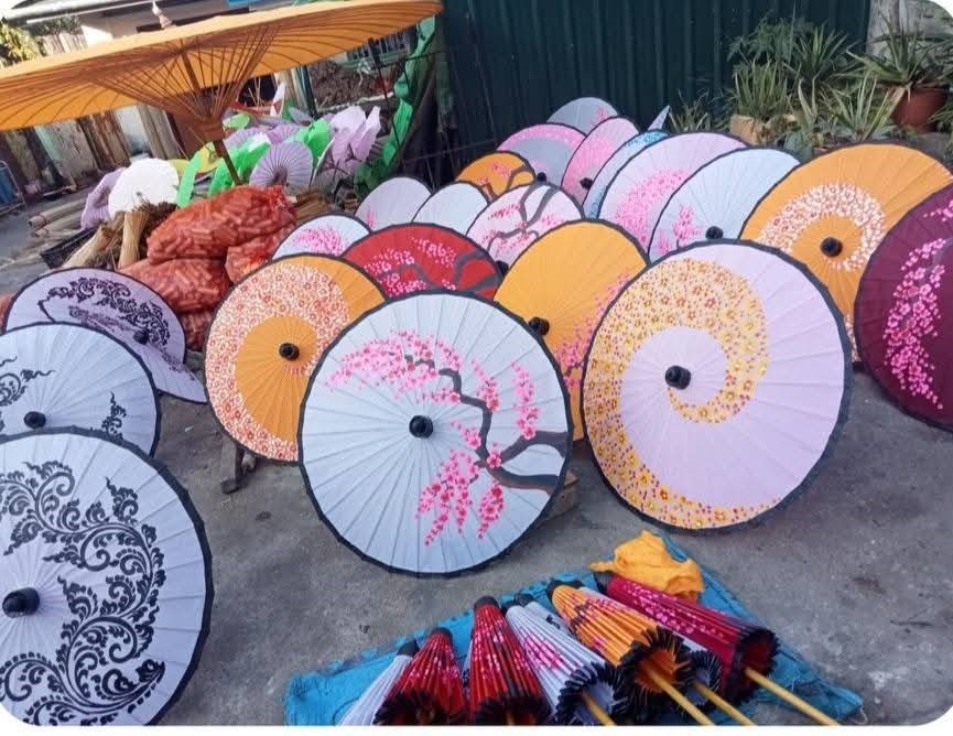 Myanmar's Pathein parasols target foreign markets
