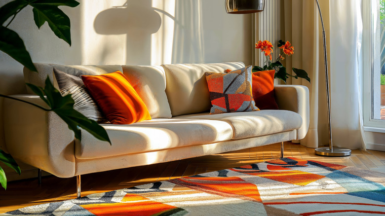 Bold flooring options that add a modern twist to the '80s design trend