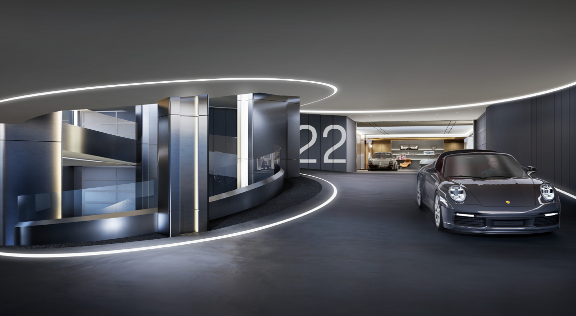 The Porsche Design Tower Bangkok is becoming an architectural icon