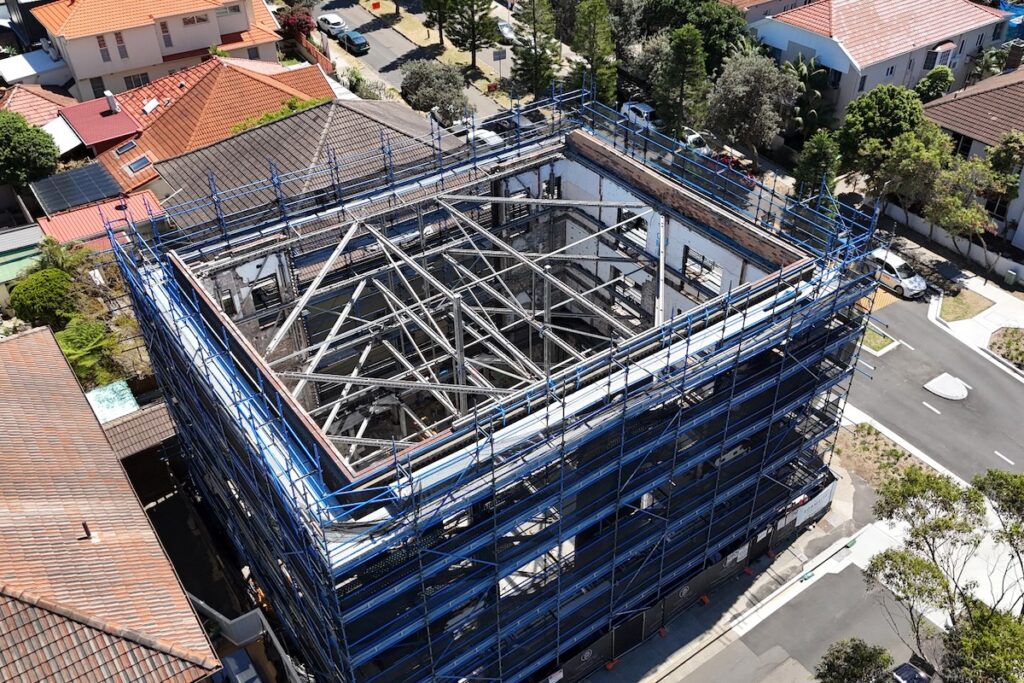 Modular technology preserves Bondi's historic façade