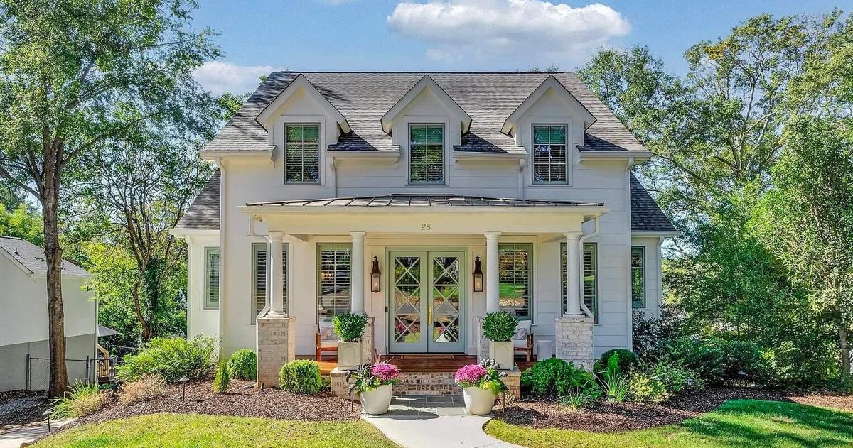 Vaulted ceilings, list price $2.95 million along Augusta Road