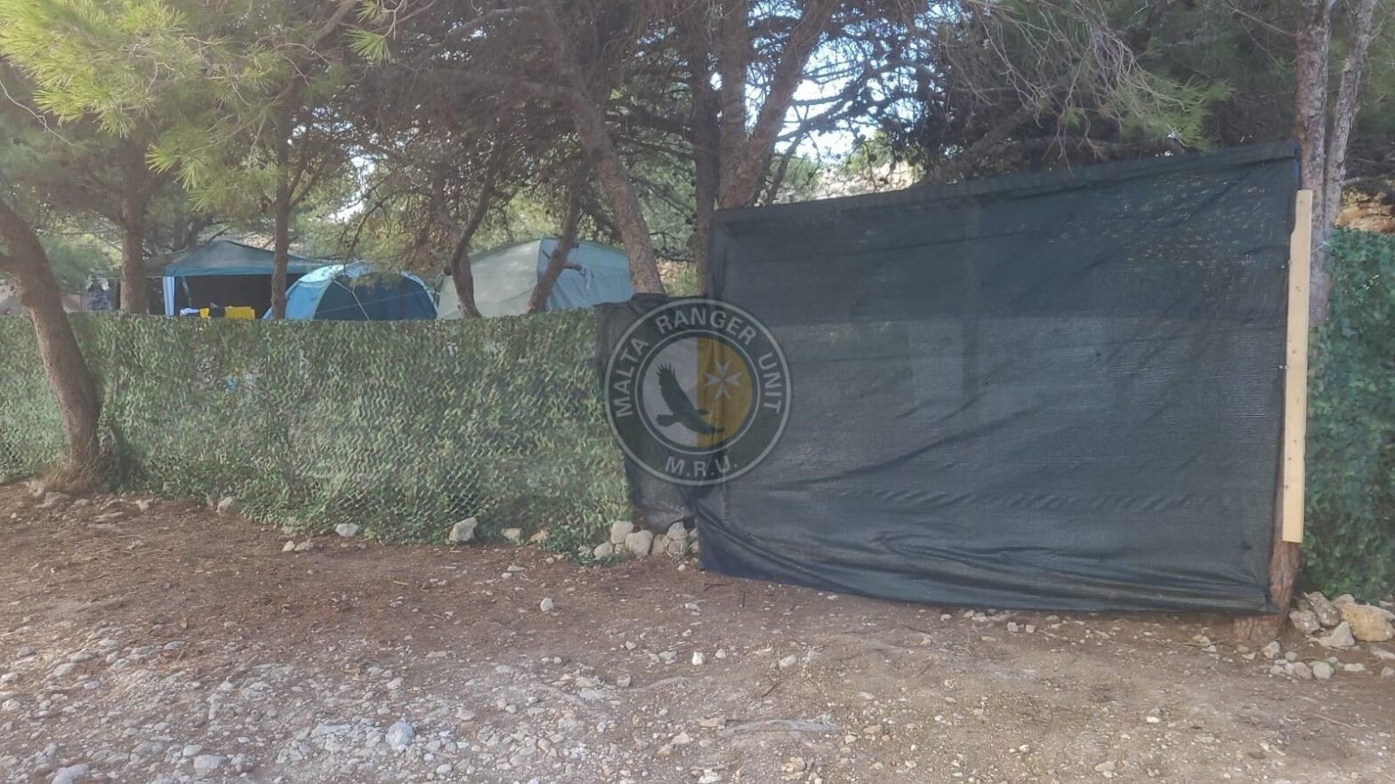 Squatters are accused of illegally fencing public forests in Dwejra