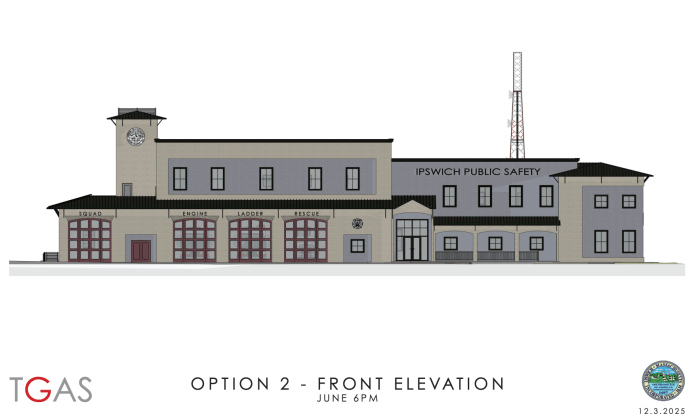 Updated designs for public safety facilities will be presented to the Select Board on December 8th