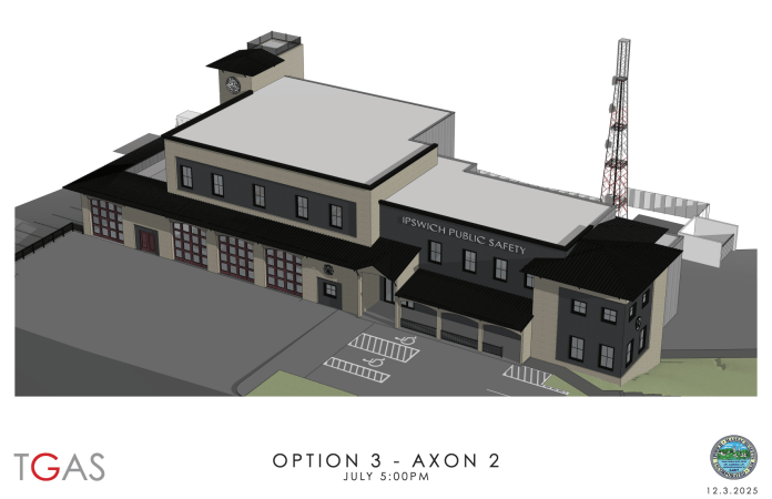Updated designs for public safety facilities will be presented to the Select Board on December 8th