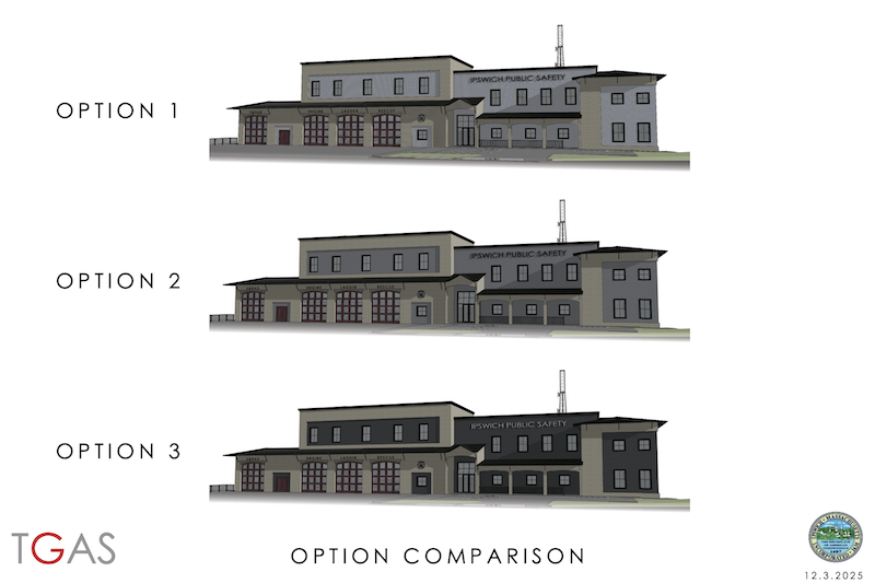 Updated designs for public safety facilities will be presented to the Select Board on December 8th