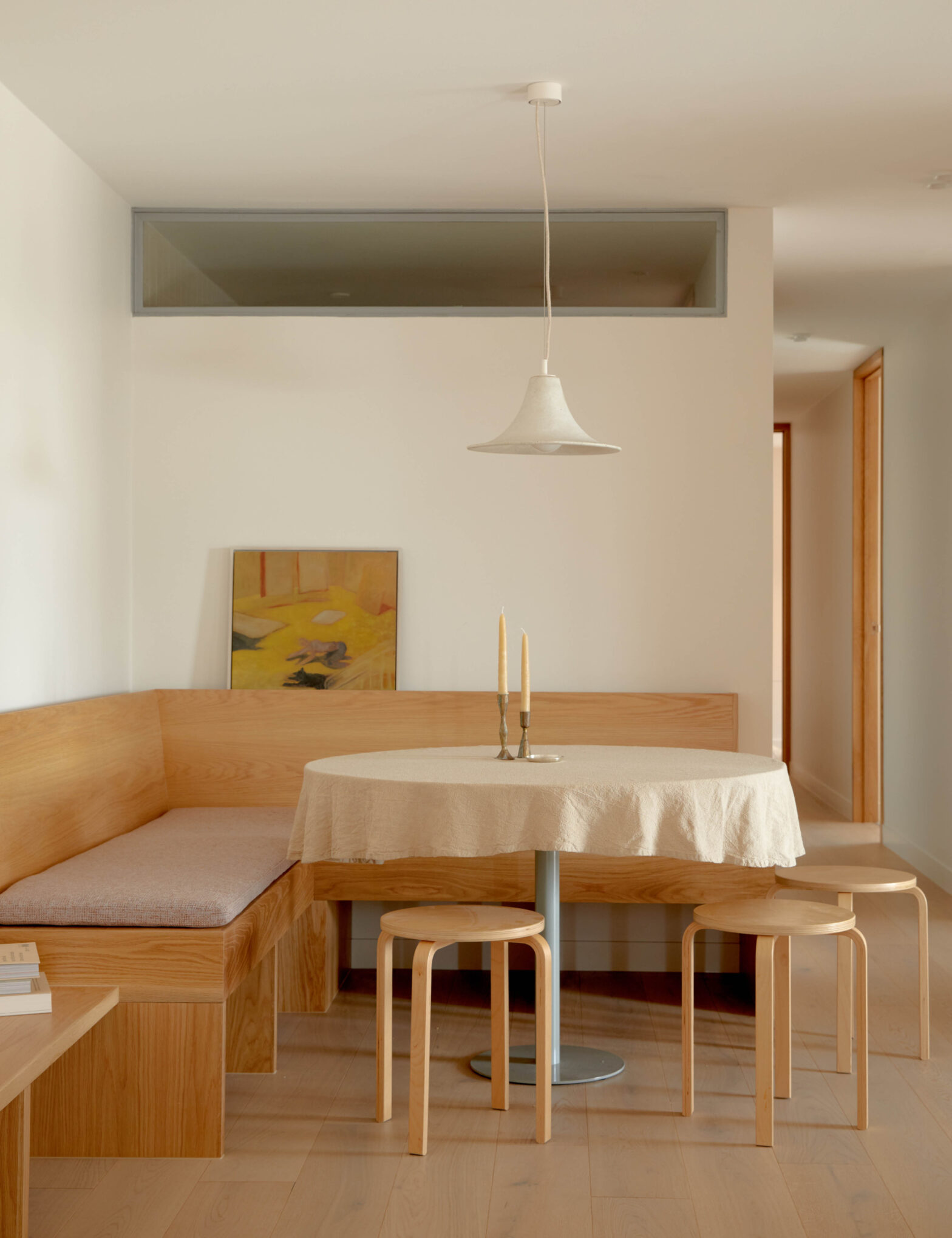 A modernist apartment seamlessly updated for modern living